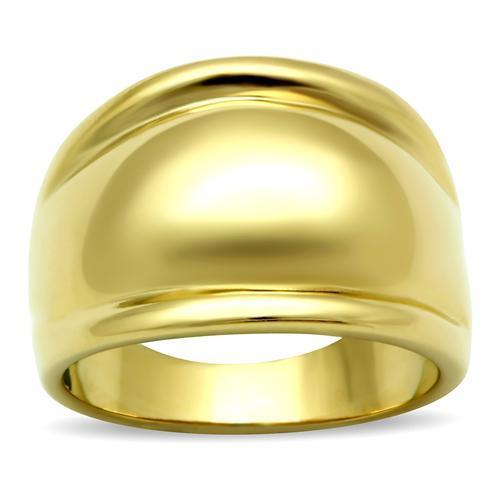 LOVCIA Ion Plated Gold Brass Ring Without Stone - Buy stylish Rings for women - Shop latest Ring design - Trendy Rings - Unique fashion Rings - Find the perfect Ring