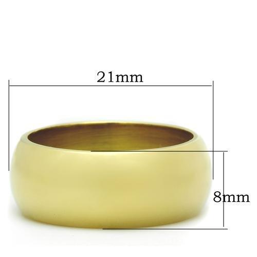 LOVCIA Ion Plated Gold Brass Ring Without Stone - Buy stylish Rings for women - Shop latest Ring design - Trendy Rings - Unique fashion Rings - Find the perfect Ring