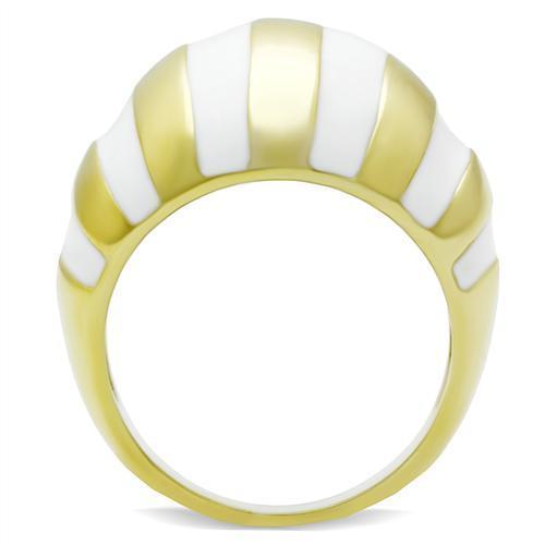 LOVCIA Ion Plated Gold Brass Ring Without Stone - Buy stylish Rings for women - Shop latest Ring design - Trendy Rings - Unique fashion Rings - Find the perfect Ring