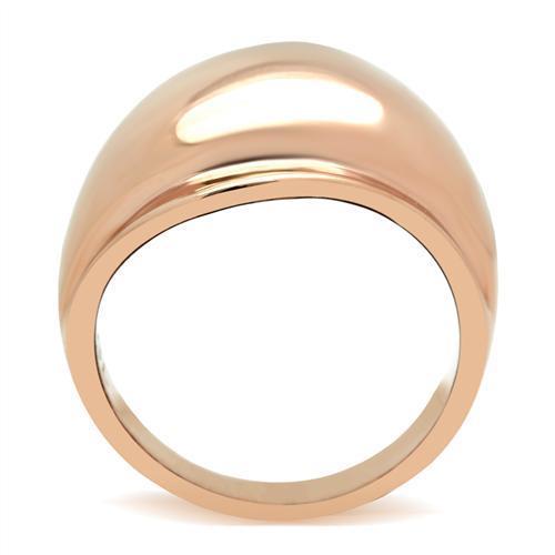 LOVCIA Ion Plated Rose Gold Brass Ring Without Stone - Buy stylish Rings for women - Shop latest Ring design - Trendy Rings - Unique fashion Rings - Find the perfect Ring