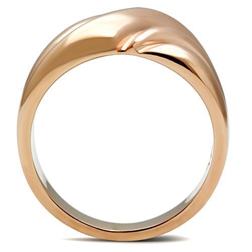 LOVCIA Rose Gold Ion Plated Brass Ring without Stone - Buy stylish Rings for women - Shop latest Ring design - Trendy Rings - Unique fashion Rings - Find the perfect Ring