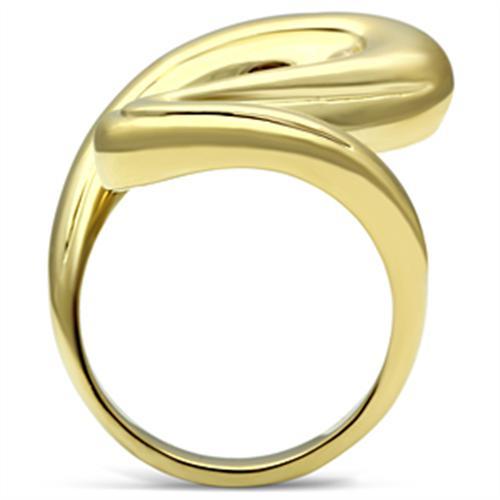 LOVCIA Ion Plated Gold Brass Ring Without Stone - Buy stylish Rings for women - Shop latest Ring design - Trendy Rings - Unique fashion Rings - Find the perfect Ring