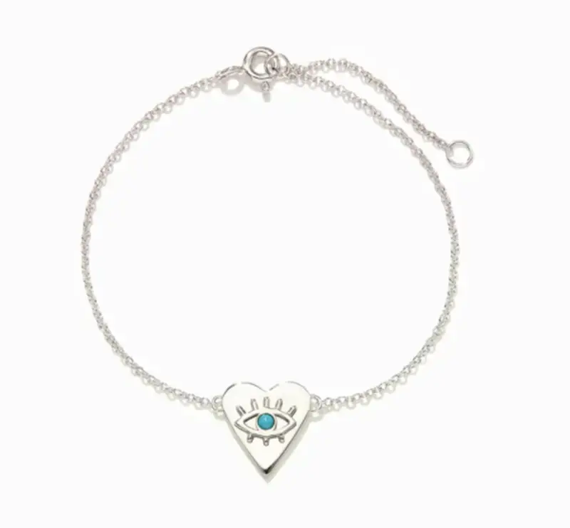 Lovcia S925 Sterling Silver Love Demon Eye Bracelet For Women-Bracelets-White gold-White gold