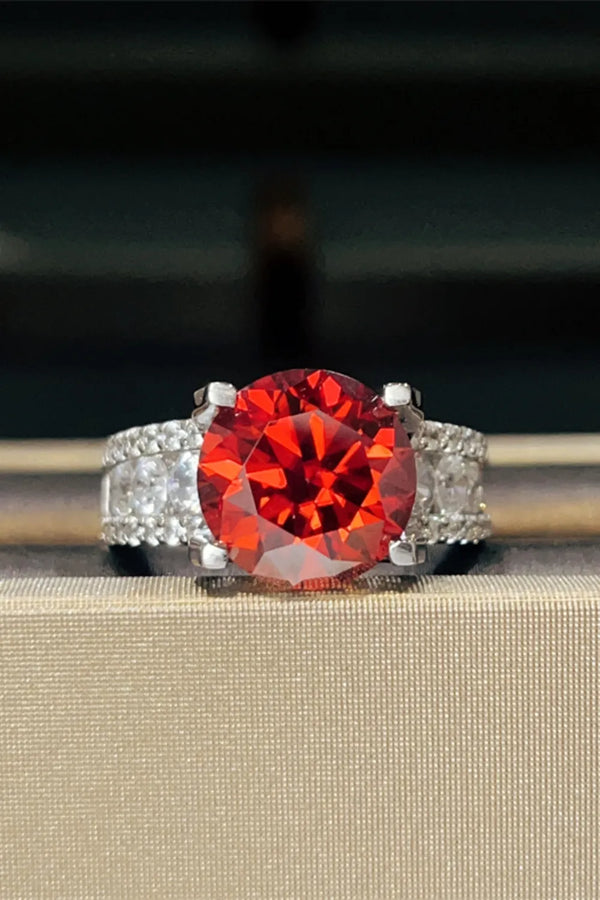 Lovcia Scarlet 5 Carat Moissanite 925 Sterling Silver Ring for Women - Scarlet-5- - Buy latest trendy Rings for Women and Girls