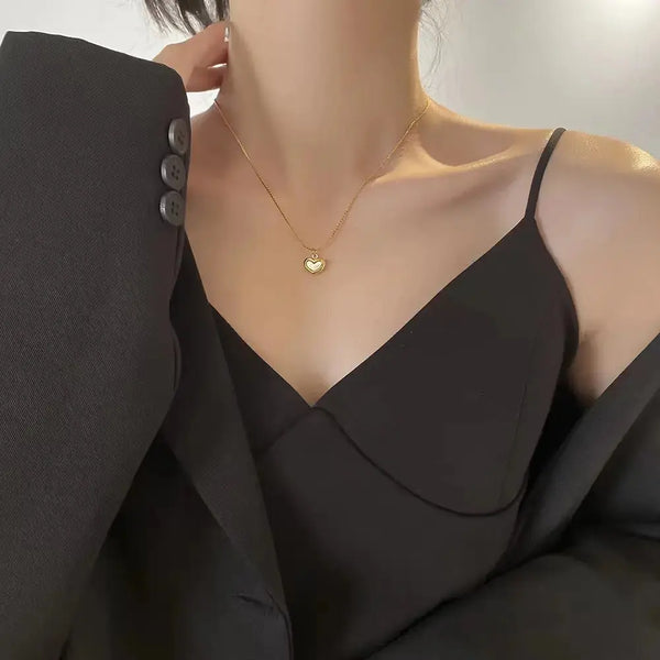Lovcia Shell Love Necklace For Women Light Luxury Small And Simple-Necklaces-JYE174 bracelet-JYE174 bracelet