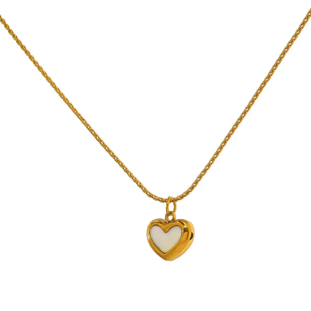 Lovcia Shell Love Necklace For Women Light Luxury Small And Simple-Necklaces-JYE174 bracelet-JYE174 bracelet