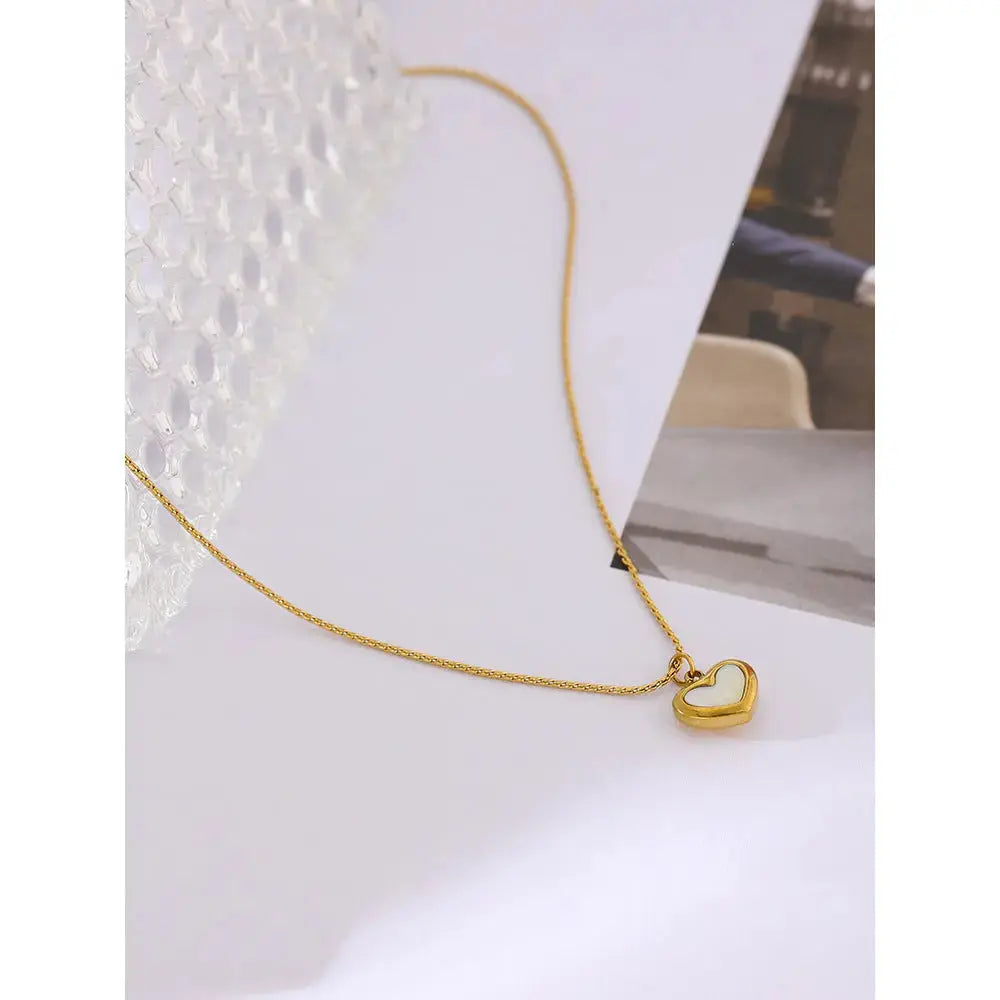 Lovcia Shell Love Necklace For Women Light Luxury Small And Simple-Necklaces-JYE174 bracelet-JYE174 bracelet