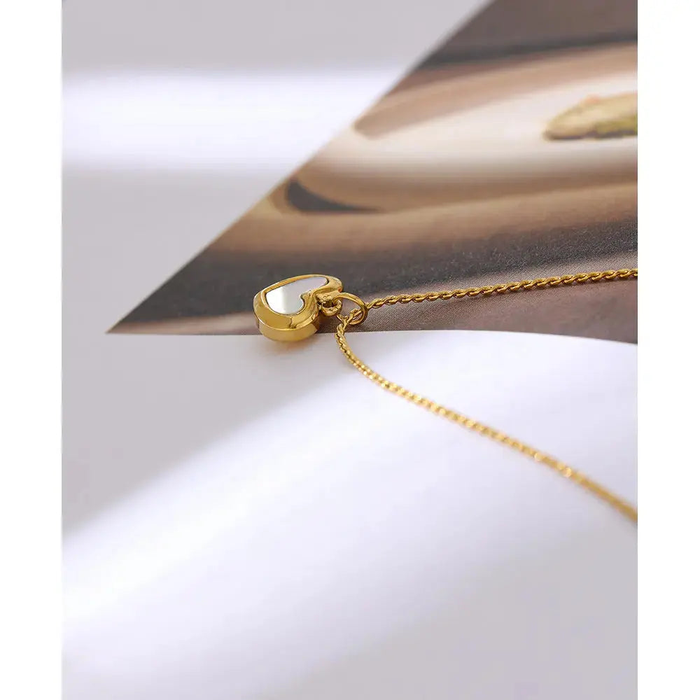 Lovcia Shell Love Necklace For Women Light Luxury Small And Simple-Necklaces-JYE174 bracelet-JYE174 bracelet