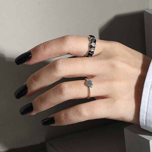 Lovcia Snakelike 925 Sterling Silver Adjustable Ring Gold-Rings-Yellow Gold-Yellow Gold