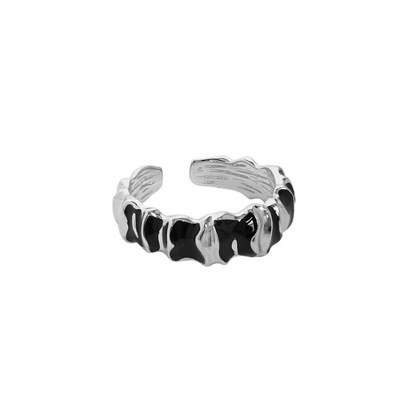 Lovcia Snakelike 925 Sterling Silver Adjustable Ring Gold-Rings-Yellow Gold-Yellow Gold