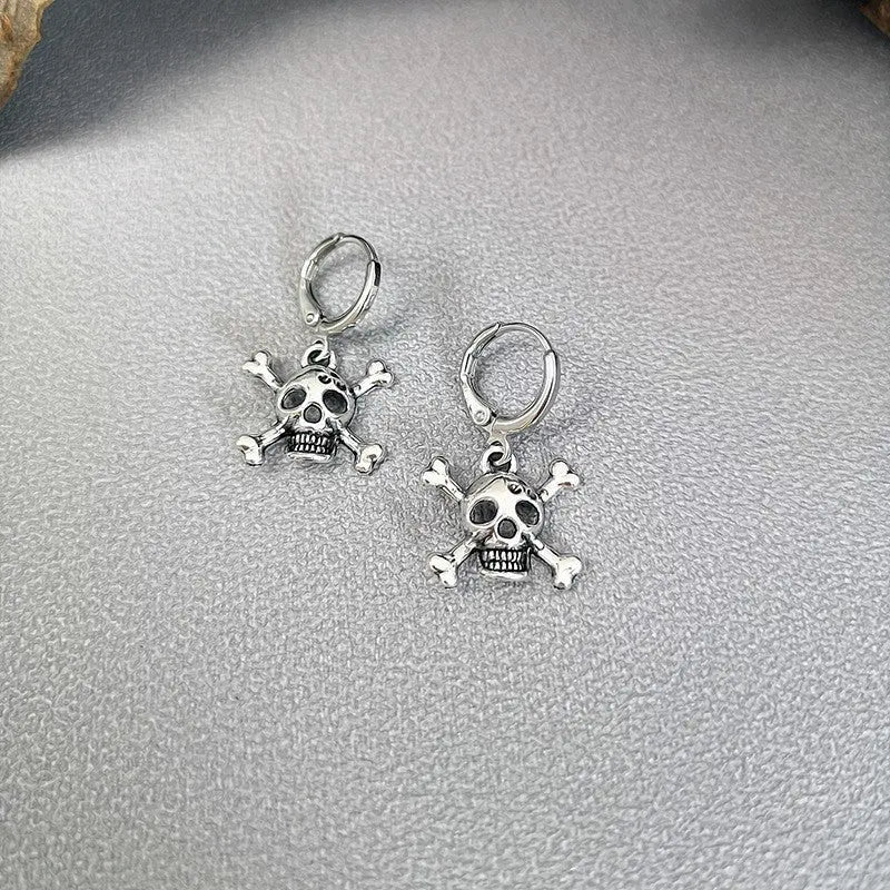 Lovcia Spooky Halloween Cartoon Earrings for Women - Ghost, Pumpkin, Bat Designs-Earrings-HE12730-HE12730