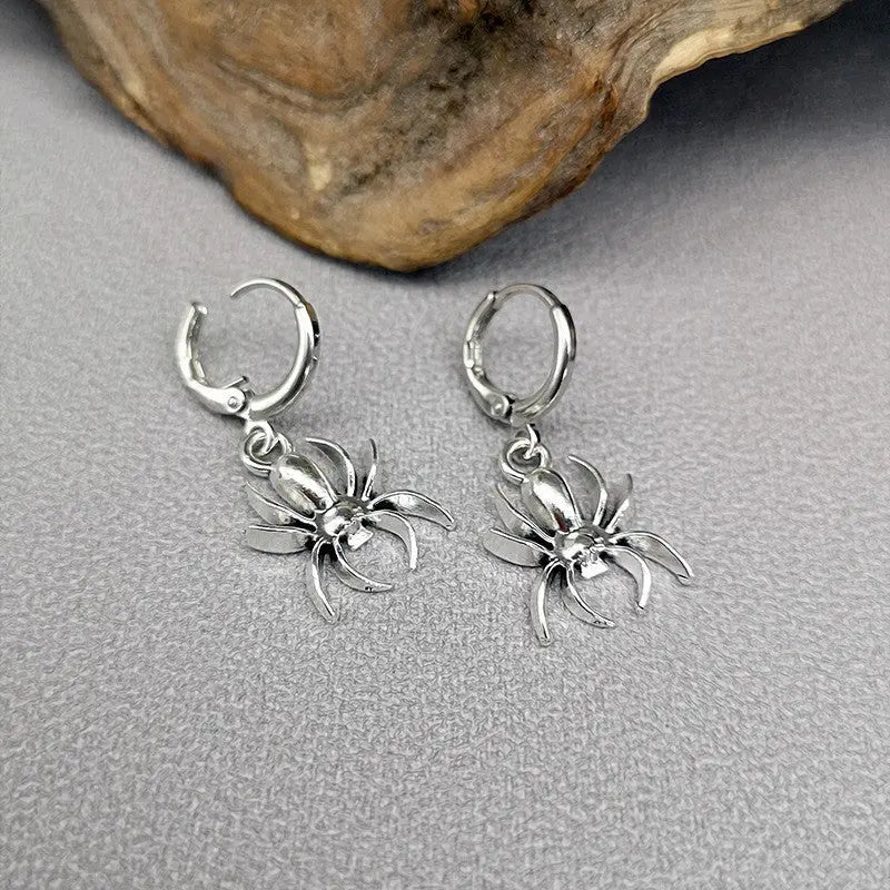 Lovcia Spooky Halloween Cartoon Earrings for Women - Ghost, Pumpkin, Bat Designs-Earrings-HE12731-HE12731