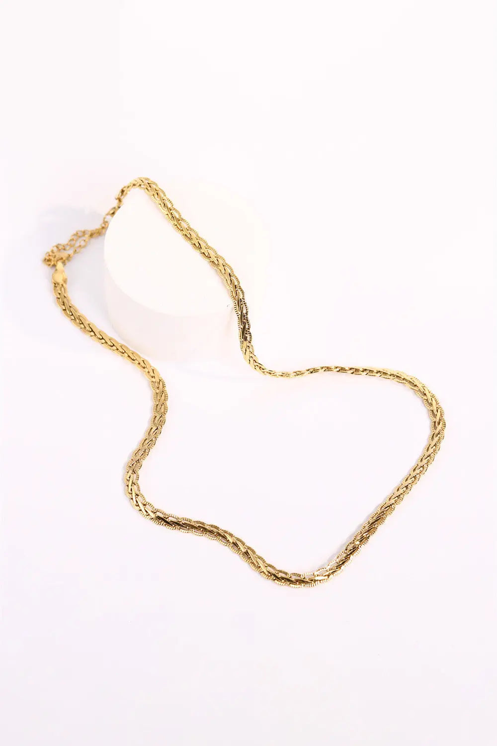 Lovcia Stainless Steel Necklace-Necklaces-Gold-One Size-Gold