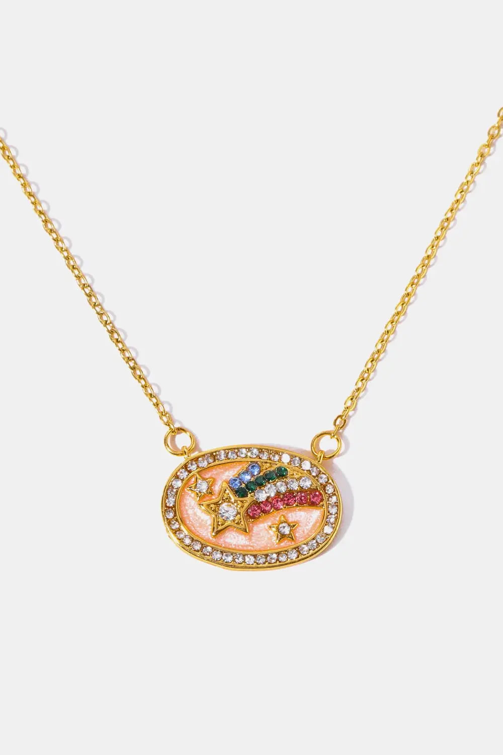 Lovcia Stars in the Plate Pendant Copper Necklace-Necklaces-Dream-One Size-Dream