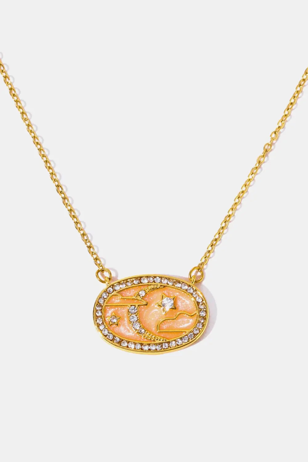 Lovcia Stars in the Plate Pendant Copper Necklace-Necklaces-Wish-One Size-Wish