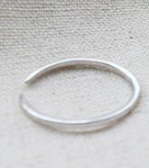 Lovcia Sterling Silver Adjustable Ring 1.2mm Top US 4 8-Rings-Small Ring-Small Ring