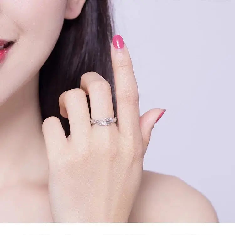 Lovcia Sterling silver jewellery ring-Rings-Photo Color-Photo Color