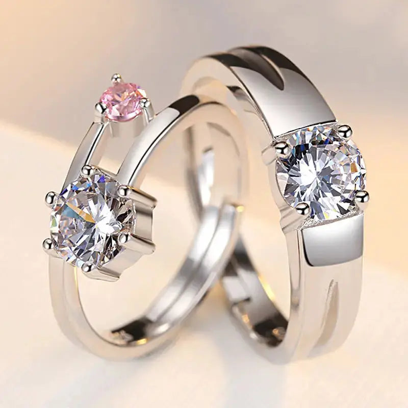 Lovcia Sterling Silver Jewellery Sterling Silver Ring Ring Sterling Silver Fashion Couple Ring-Rings-Female-Female