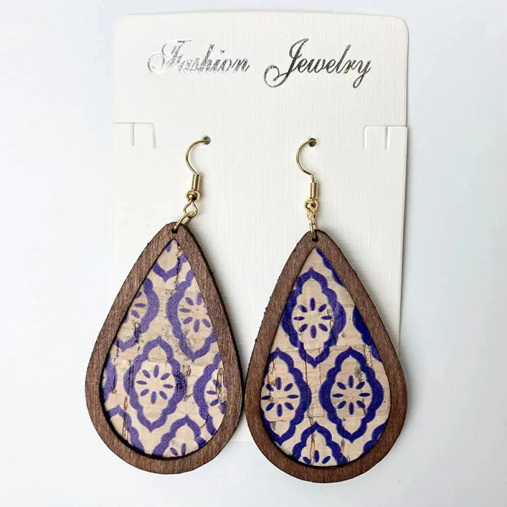 Lovcia Teardrop Dangle Earrings-Earrings-Style G-One Size-Style G
