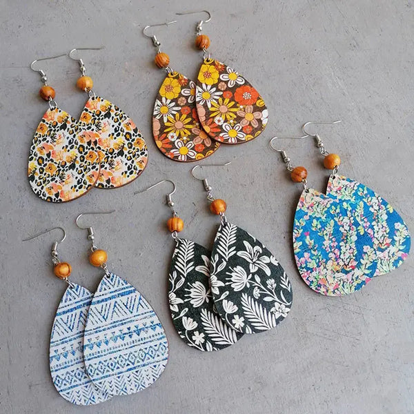 Lovcia Teardrop Drop Earrings-Earrings-Style A-One Size-Style A