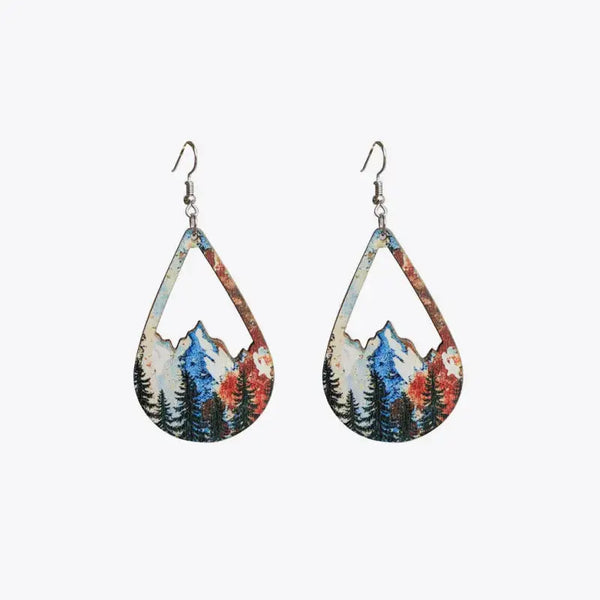 Lovcia Teardrop Shape Dangle Earrings-Earrings-Style A-One Size-Style A