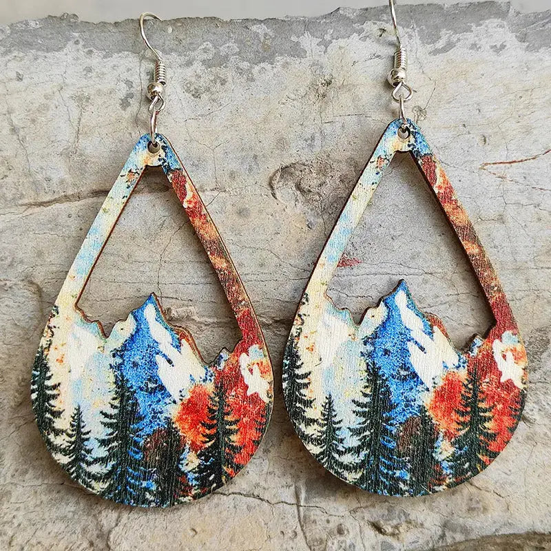 Lovcia Teardrop Shape Dangle Earrings-Earrings-Style B-One Size-Style B
