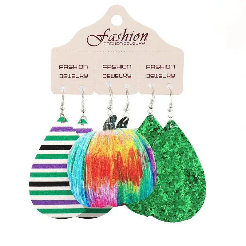 Lovcia Teardrop Shape Halloween Theme Dangle Earrings-Earrings-Style H-One Size-Style H