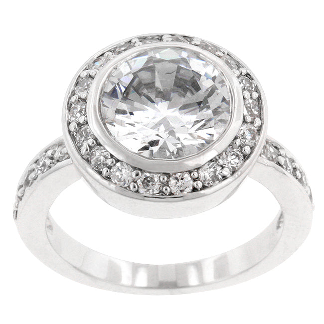 Lovcia The Ritz Sparkling Engagement Ring-Rings-5-5