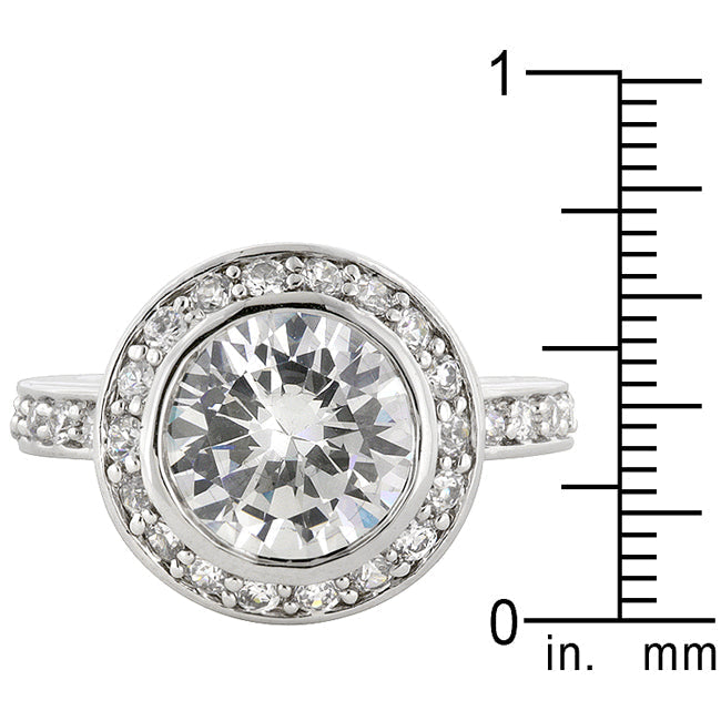 Lovcia The Ritz Sparkling Engagement Ring-Rings-5-5