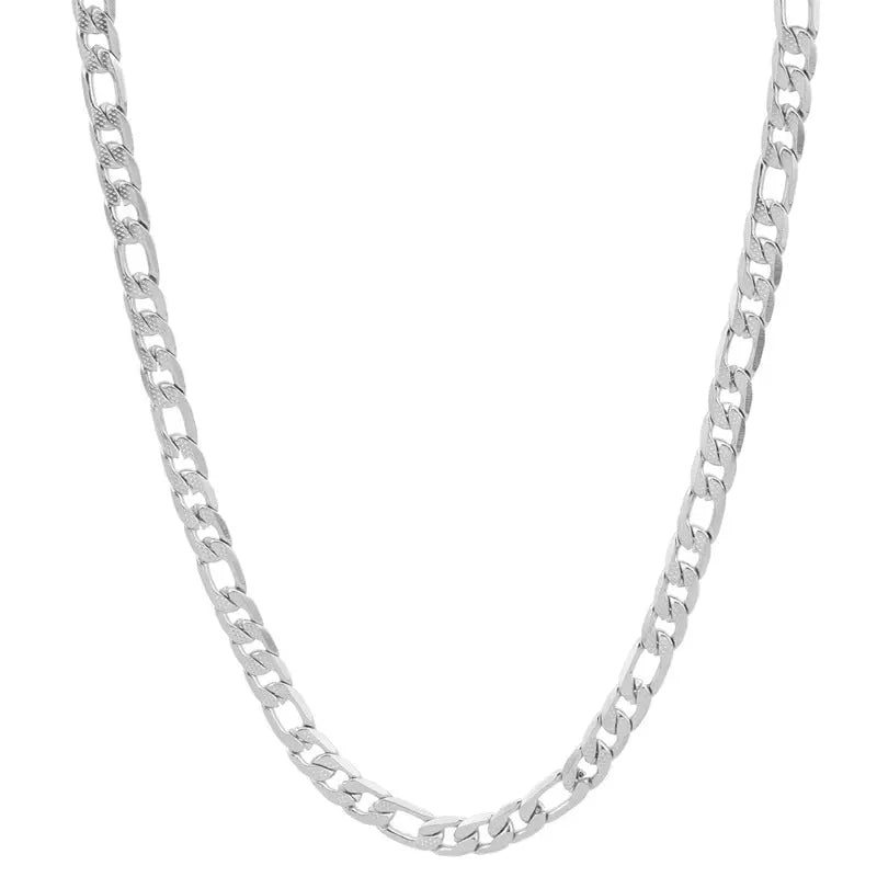 Lovcia Three-dimensional Texture Speciality Chain Stainless Steel Necklace for Men, Men's Heavy Duty Cuban Chain Necklace-Necklaces-Necklace 8.6mm Wide - Chain Length 50cm-Necklace 8.6mm Wide - Chain Length 50cm