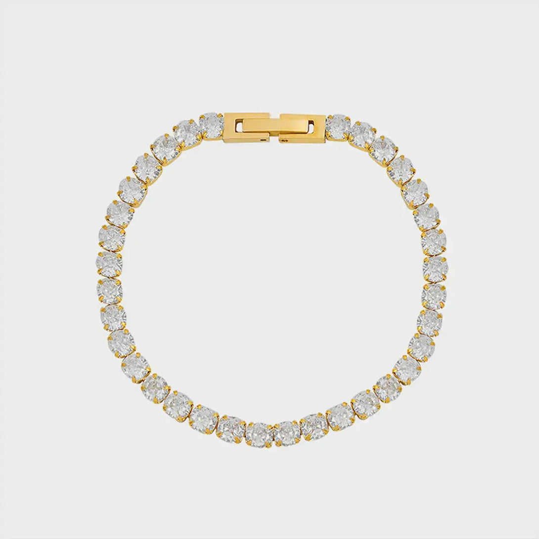 Lovcia Titanium Steel Bracelet-Bracelets-Gold-One Size-Gold