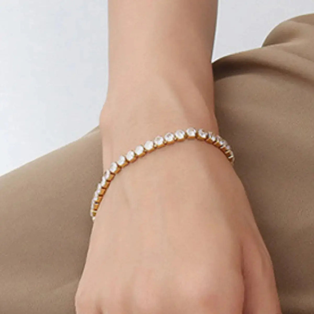 Lovcia Titanium Steel Bracelet-Bracelets-Gold-One Size-Gold