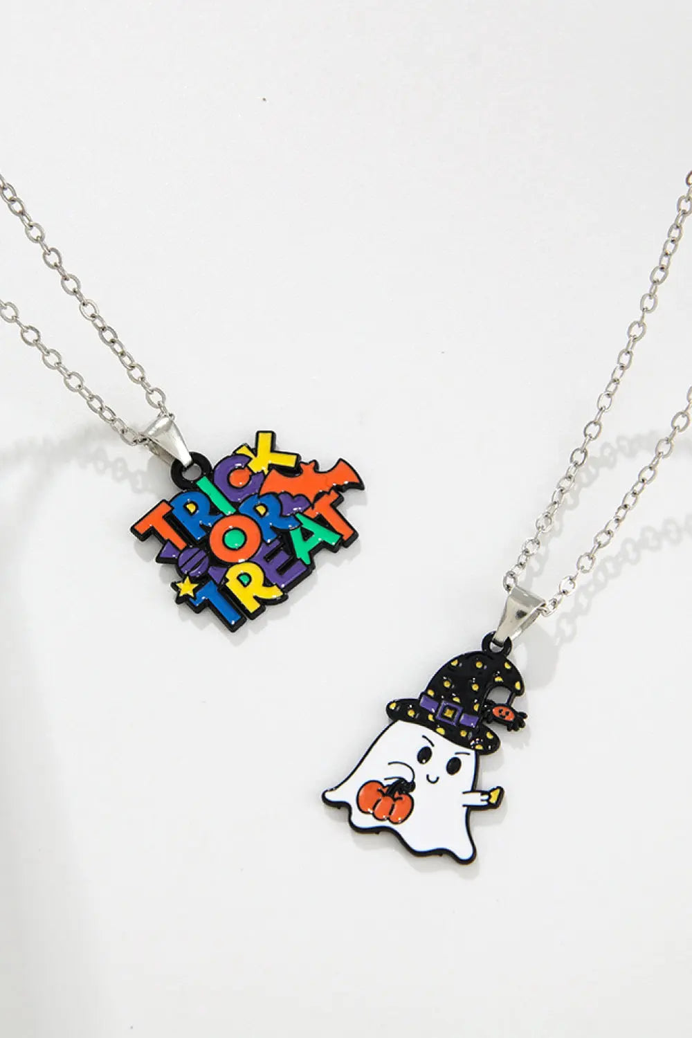 Lovcia Two-Piece Halloween Theme Necklace Set-Necklaces-Style A-One Size-Style A
