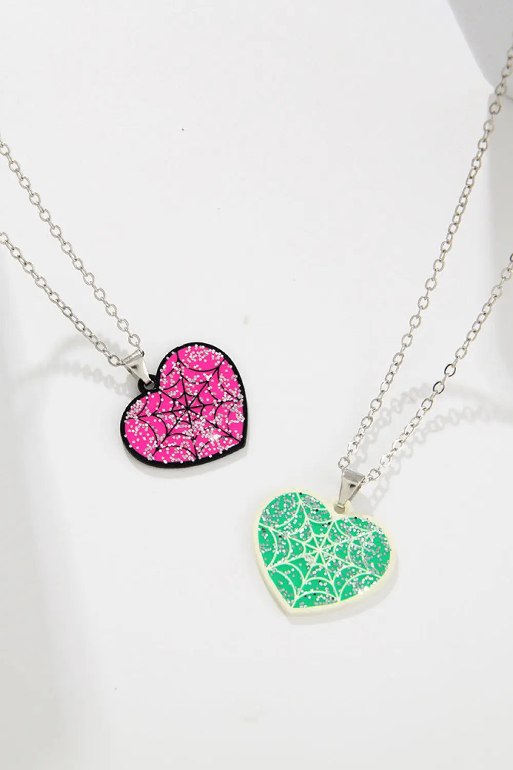 Lovcia Two-Piece Halloween Theme Necklace Set-Necklaces-Style A-One Size-Style A