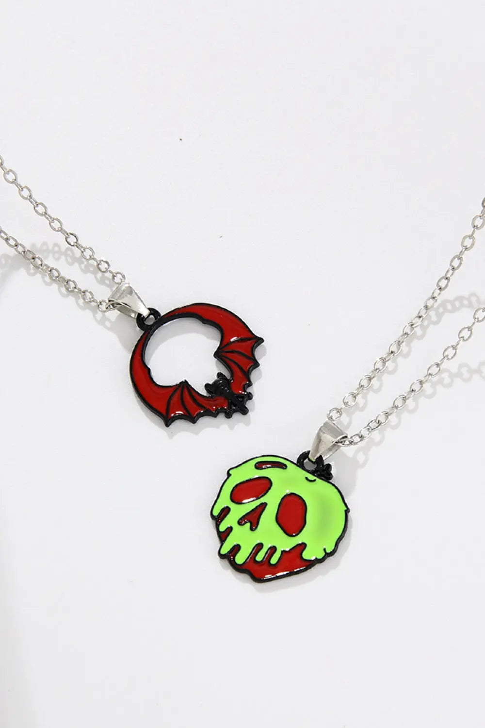 Lovcia Two-Piece Halloween Theme Necklace Set-Necklaces-Style A-One Size-Style A