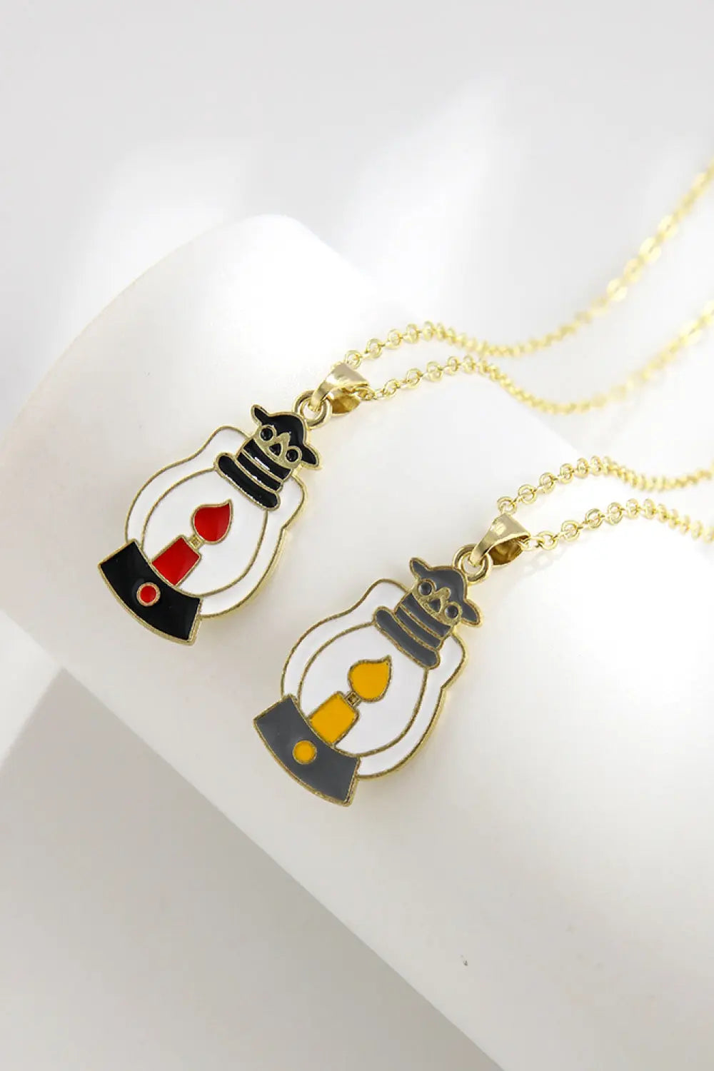 Lovcia Two-Piece Halloween Theme Necklace Set-Necklaces-Style A-One Size-Style A