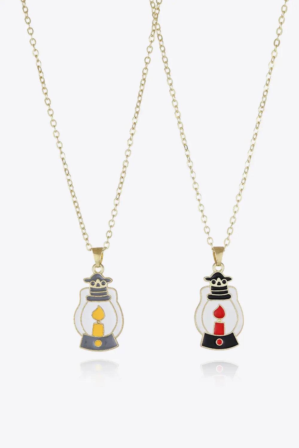 Lovcia Two-Piece Halloween Theme Necklace Set-Necklaces-Style C-One Size-Style C