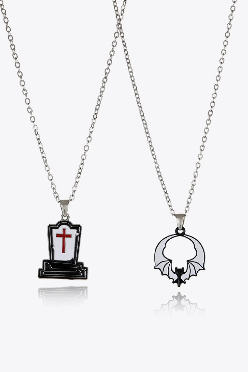 Lovcia Two-Piece Halloween Theme Necklace Set-Necklaces-Style E-One Size-Style E