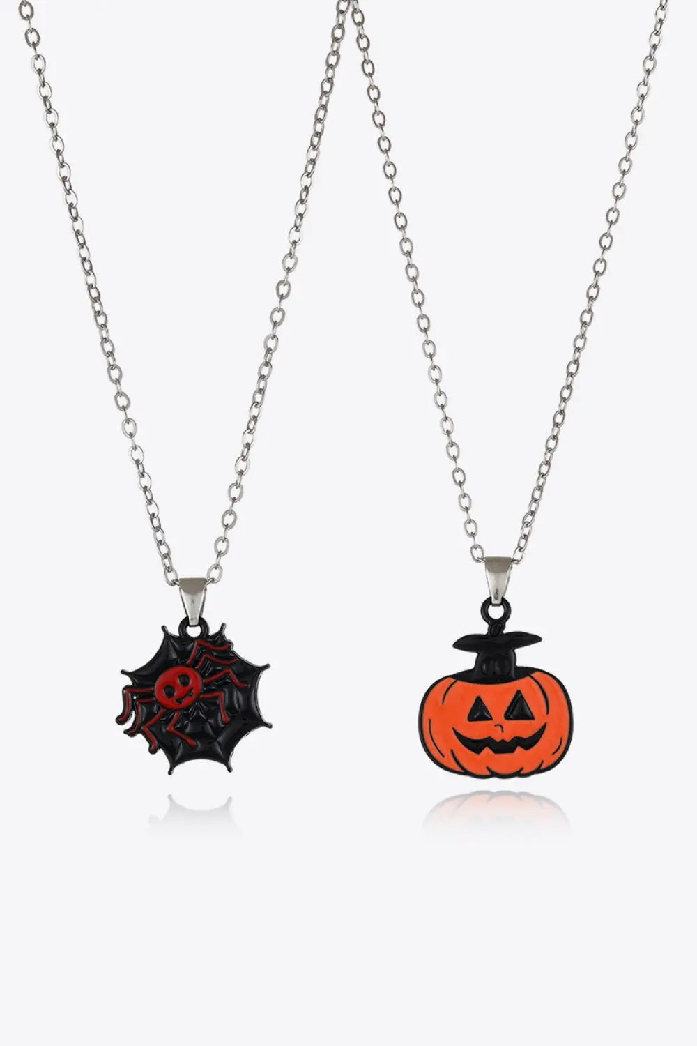 Lovcia Two-Piece Halloween Theme Necklace Set-Necklaces-Style G-One Size-Style G
