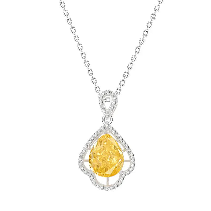 Lovcia Water Drop Modern Fashion Necklace - Non-fading S925 Sterling Silver Necklace for Women-Necklaces-Water Drop Fashion-Water Drop Fashion