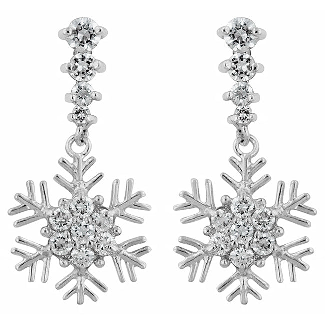 Lovcia Winter Wonderland Snowflake Earrings-Earrings-