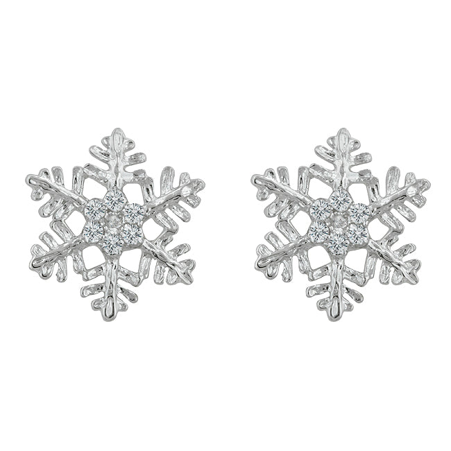 Lovcia Winter Wonderland Snowflake Earrings-Earrings-