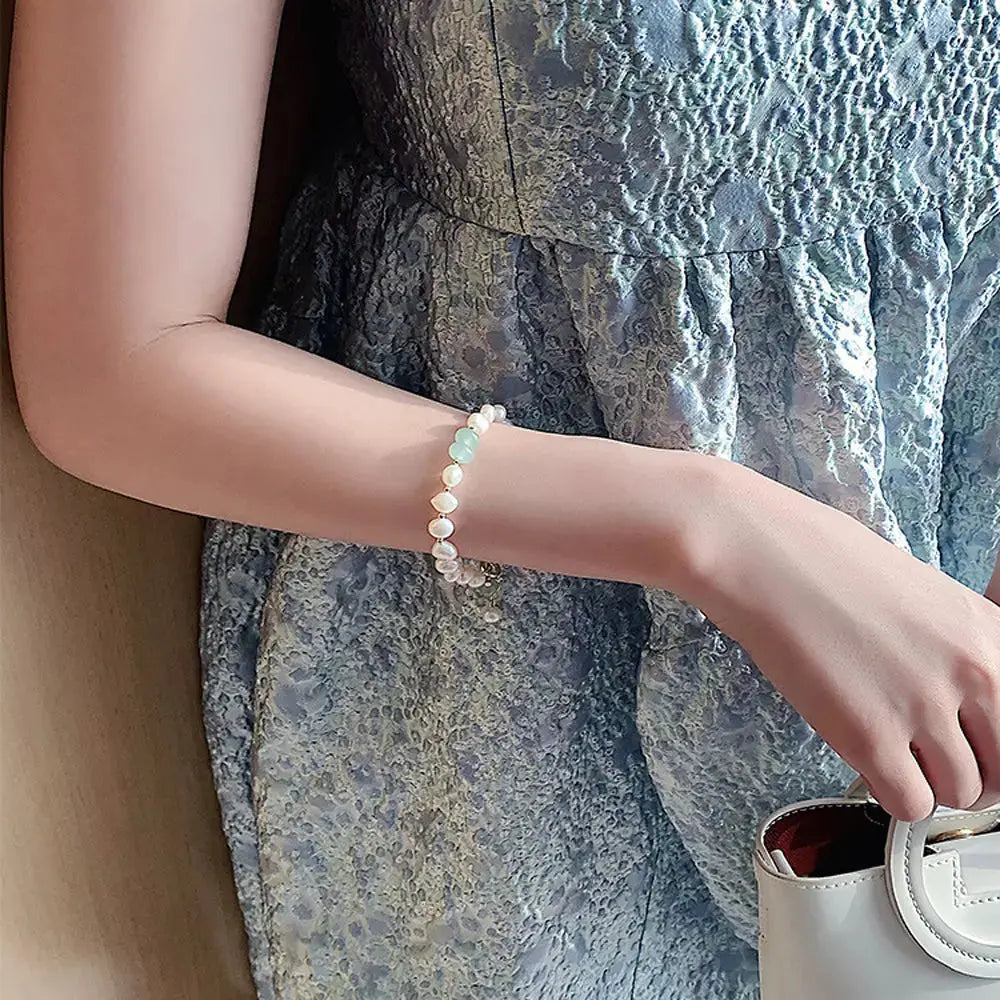 Lovcia Women Irregular Freshwater Pearl Adjustable Bracelet-Bracelets-Irregular pearl-Irregular pearl