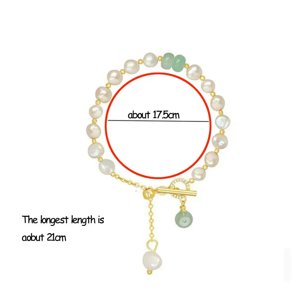 Lovcia Women Irregular Freshwater Pearl Adjustable Bracelet-Bracelets-Irregular pearl-Irregular pearl