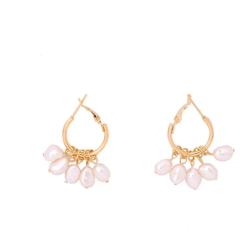 LOVCIA Freshwater pearl tassel earrings