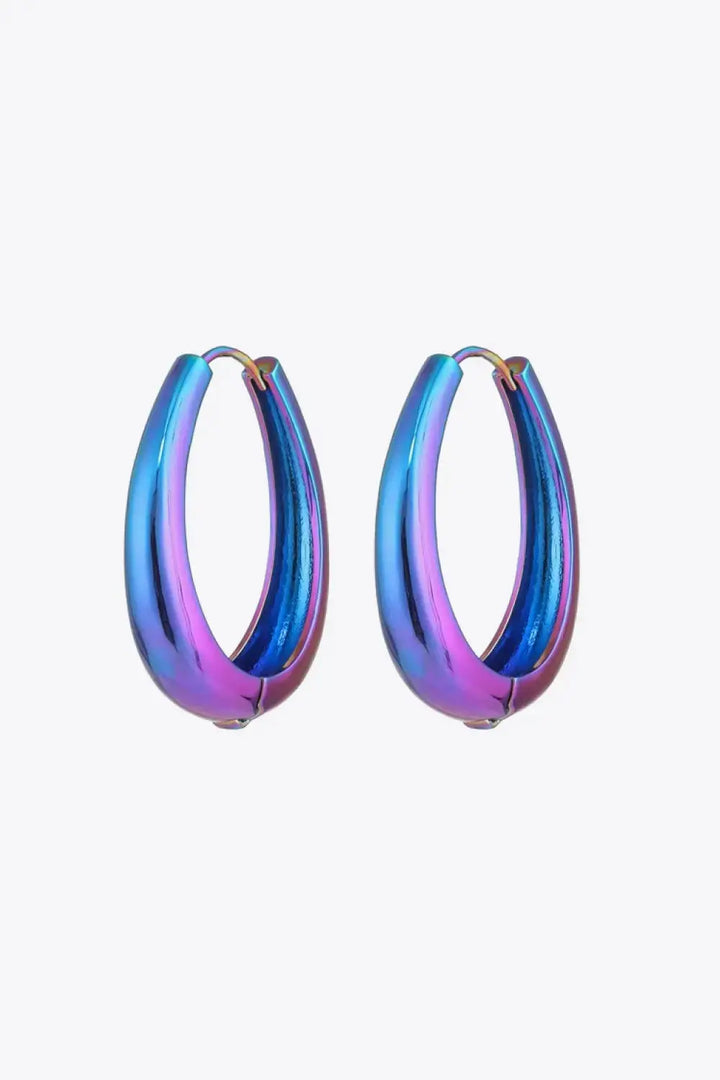 LOVCIA Multicolored Huggie Earrings