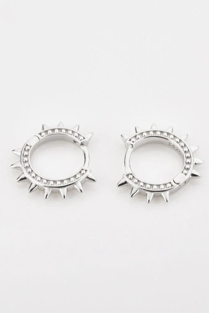 925 Sterling Silver Huggie Earrings LOVCIA