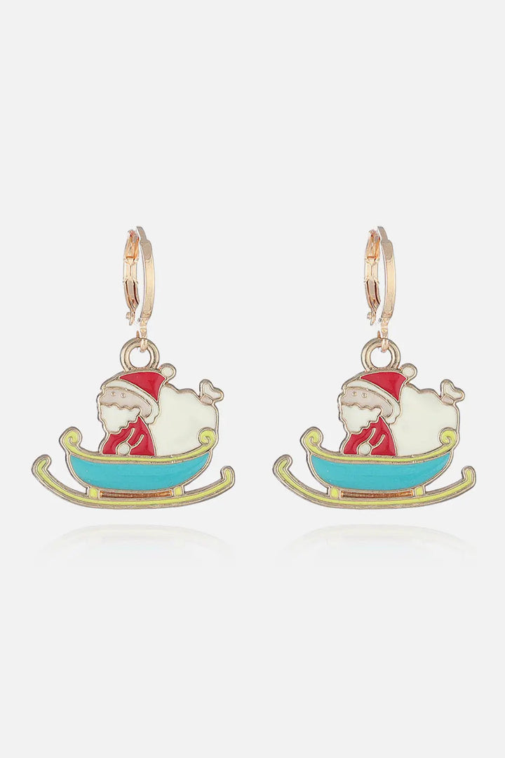 Christmas Theme Alloy Earrings LOVCIA