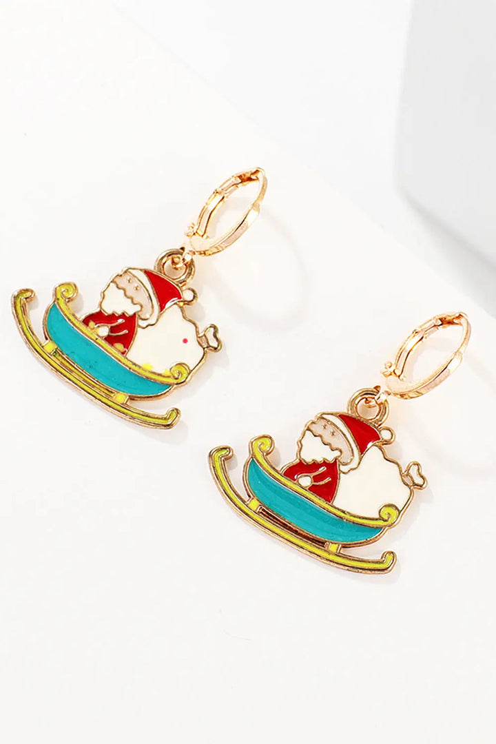 Christmas Theme Alloy Earrings LOVCIA