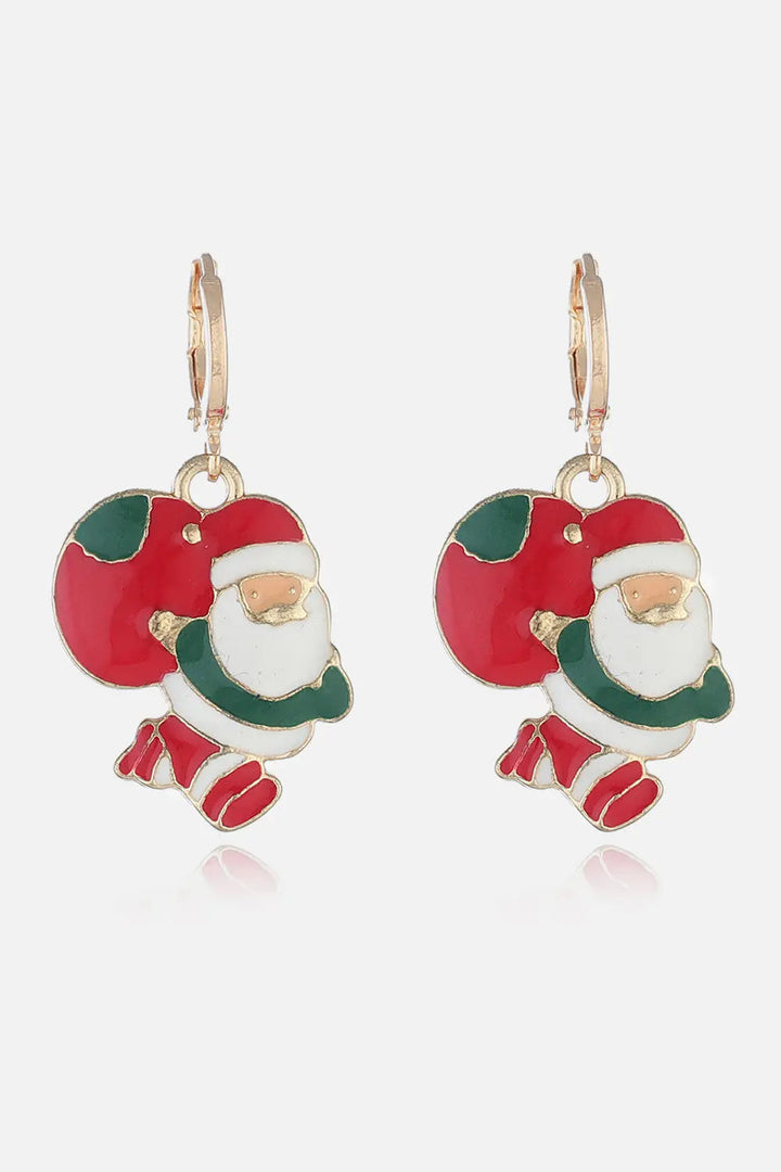 Christmas Theme Alloy Earrings LOVCIA